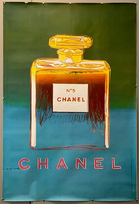 chanel andy warhol poster|Andy Warhol Chanel no 5.